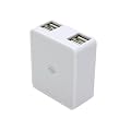 PLANEX �}���[�d(2000mA)4�|�[�gUSB AC�A�_�v�^ �z���C�g PL-QUCHG03-W (iPod/iPhone4s/4/3GS/3G/Xperia/�E�H�[�N�}��/Xperia/Galaxy/au/docomo/SoftBank �C�O�Ή�)