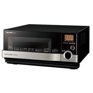 【クリックで詳細表示】SHARP(シャープ) 水のチカラで焼く ヘルシオグリル KF-AX1-S シルバー