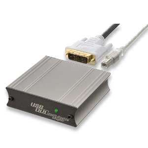 【クリックでお店のこの商品のページへ】ラトックシステム USB2.0マルチディスプレイアダプタ(DVI/VGA両対応) REX-USBDVI