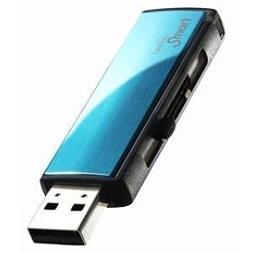 I-O DATA USB 2.0/1.1�Ή� �t���b�V���������[�uToteBag Smart�v4GB �^�[�R�C�Y�u���[ TB-AT4G/B