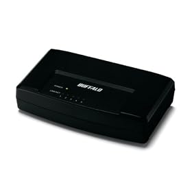 BUFFALO 10/100M 5�|�[�g �X�C�b�`���OHub �u���b�N LSW3-TX-5EPL/B