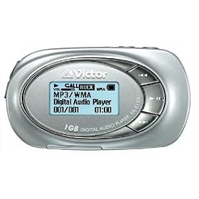 Victor �ualneo�v 1GB �f�W�^���I�[�f�B�I�v���[���[ FM�`���[�i�[���� [XA-E105-S] (�v���`�i�V���o�[)