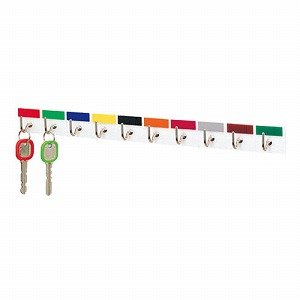 【クリックでお店のこの商品のページへ】オート キーハンガー 10連 KH-1300 / 10セット