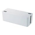 ELECOM �P�[�u�����[�{�b�N�X 6���d���^�b�v���[ �z���C�g EKC-BOX001WH