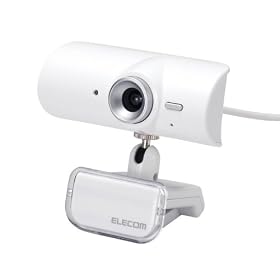 ELECOM �h���C�o�s�vUVC�Ή�130����fCMOS Web�J����(�z���C�g) UCAM-DLM130HWH