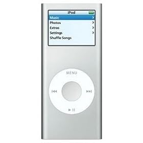Apple iPod nano 4GB �V���o�[ MA426J/A