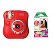 FUJIFILM インスタントカメラ チェキ instax mini 25 レッド フィルムセット INS MINI 25 RED FilmSet