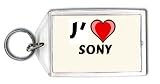  J'aime Sony Porte Clé