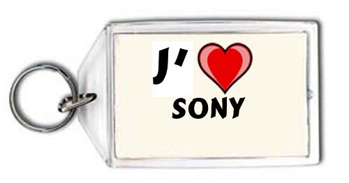  J'aime Sony Porte Clé