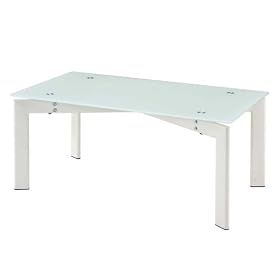 KOEKI �K���X�e�[�u�� GST-900(WH) �z���C�g GST900WH