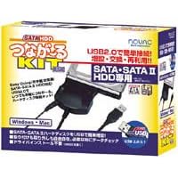 �m�o�b�N 3.5�C���`SATA�ESATAIIHDD�Ή��n�[�h�f�B�X�N�ڑ��L�b�gSATA HDD �Ȃ��[��KIT USB NV-US2000
