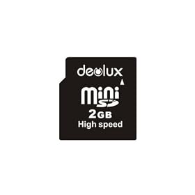 Deolux miniSD 2GB SD�ϊ��A�_�v�^�[�t�� �~�jSD