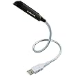 ELECOM ���ƓxUSBLED���C�g �u���b�N LEC-USB1N01BK