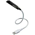 ELECOM ���ƓxUSBLED���C�g �u���b�N LEC-USB1N01BK