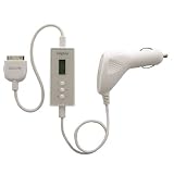  LOGITEC iPod用車載用FMトランスミッター ホワイト LAT-FMi01WH