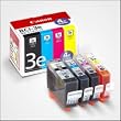 Canon �C���N�^���N BCI-3e 4�F�}���`�p�b�N BK/C/M/Y