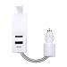 iBUFFALO �yiPhone4S����m�F�ρziPod&iPhone��pFM�g�����X�~�b�^�[�d�|�[�g�t�O�[�X�l�b�N�^�C�v�z���C�g BSFM07WH