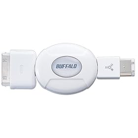 BUFFALO IE3C-IP07WH iPod�pIEEE1394�P�[�u�� �z���C�g