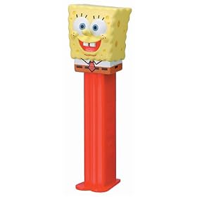 PEZ �X�g���b�v�z���_�[ �X�|���W�E�{�u(�X�|���W�E�{�u RED)