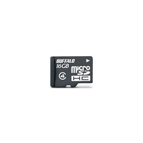 BUFFALO �h���d�l Class4�Ή� microSDHC�J�[�h 16GB RMSD-BS16G