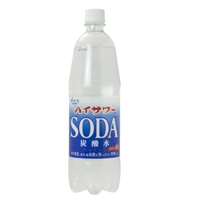 博水社 ハイサワー 炭酸水 1000ml×15本