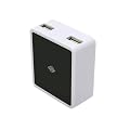 PLANEX �}���[�d(2000mA)2�|�[�gUSB AC�A�_�v�^ �u���b�N PL-WUCHG03-B (iPod/iPad/iPhone4s/4/3GS/3G/Xperia/�E�H�[�N�}��/Xperia/Galaxy/au/docomo/SoftBank �C�O�Ή�)