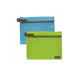 【クリックで詳細表示】セキセイ クプレ メッシュケース A6 ライトブルー CP-3340-11