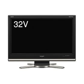 SHARP AQUOS 32V�^ �n��EBS�E110�xCS�f�W�^�� �t���n�C�r�W�����t���e���r LC-32DS3-B �u���b�N