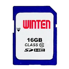 1040 WINTEN SD card SDHC�������[�J�[�h16GB WT-SD10-16GB Class10