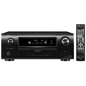 DENON HDMI Ver,1.4a�Ή�7,2chAV�T���E���h���V�[�o�[ �u���b�N AVR3311K
