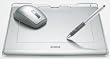 WACOM FAVO �y��&�}�E�X�E�^�u���b�g A5�T�C�Y CTE-640/S0 �V���o�[ (�\�t�g5��ޕt��)