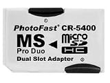  PhotoFast CR-5400 microSDHC対応　PRO Duo変換アダプター