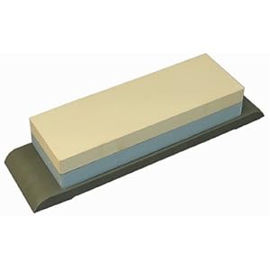 【クリックで詳細表示】SUEHIRO キッチン両面砥石 ＃3000/＃1000 全ゴム台付 SKG-27
