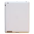 Apple iPad2 �V���R���P�[�X New iPad (2012�N���f��) �ɂ����ʑ����y�J�o�[�A�W���P�b�g�z �z���C�g