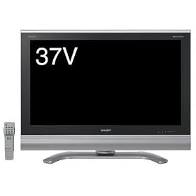 SHARP AQUOS 37V�^ �n��EBS�E110�xCS�f�W�^���n�C�r�W�����t���e���r LC37BD1W