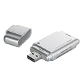 iBUFFALO �J�[�h���[�_�[/���C�^�[ SD/microSD�J�[�h�Ή� �V���o�[ BSCRSDXU2SV