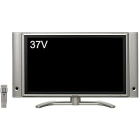SHARP AQUOS 37V�^ �n��EBS�E110�xCS�f�W�^���n�C�r�W�����t���e���r (�T�C�h�X�s�[�J�[) LC-37GD6