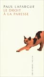 [Book] Le droit à la paresse
