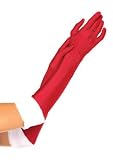  Leg Avenue Satin elbow length gloves with plush fur trim クリスマスコスチューム [サイズ:Free]
