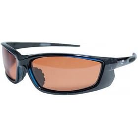 L.S.D. Eyeware �T�[�` Clear Blue / Black frame &Copper Rose Polarized Lens