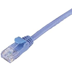 ELECOM �v���e�N�^�t��Gigabit�C�[�T�l�b�gLAN�P�[�u��(��)5m LD-GP/BU5