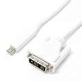 �~���VMini DisplayPort���璼��DVI���ڋ@��ɐڑ����\�I DPC-DV01/WH �z���C�g