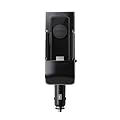 Logitec WALKMAN��pFM�g�����X�~�b�^�[ �u���b�N LAT-FMWH01BK