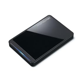 BUFFALO �|�[�^�u���n�[�h�f�B�X�N PC/�Ɠd�Ή� (Regza[���O�U]/Aquos[�A�N�I�X]) 500GB HD-PCT500U2-B/N [�t���X�g���[�V�����t���[�p�b�P�[�W(FFP)]