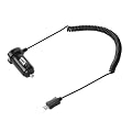 �X�}�[�g�t�H���pmicroUSB�J�[�`���[�W���[ CAR-CHR63MC