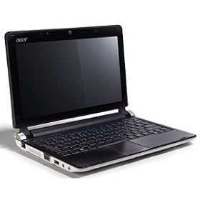 acer Aspireone 10.1�C���`�X���� AtomN280 1G 160G �V�[�V�F���z���C�g AOD250-BW83