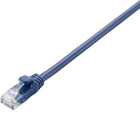 ELECOM LAN�P�[�u�� CAT6���� �X�^���_�[�h 0.3m �u���[���^���b�N LD-GPJ/BM03