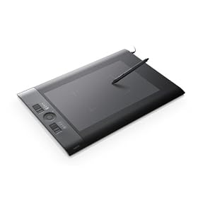 Wacom �v���t�F�b�V���i���y���^�u���b�g L�T�C�Y ���ƃy���ɔ��鏑���� Intuos4 PTK-840/K0