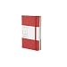 Moleskine Classic Red Notebook, Ruled Pocket