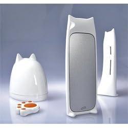 �u���C�g���l�b�g 2.1�`�����l���}���`���f�B�A���L�X�s�[�J�[2�i2.1ch multimedia CatSpeaker 2 for iPod/MP3�j